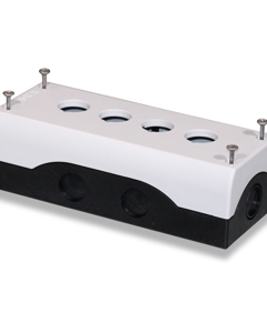 Aufbaugehäuse IP67 für 4x M22
